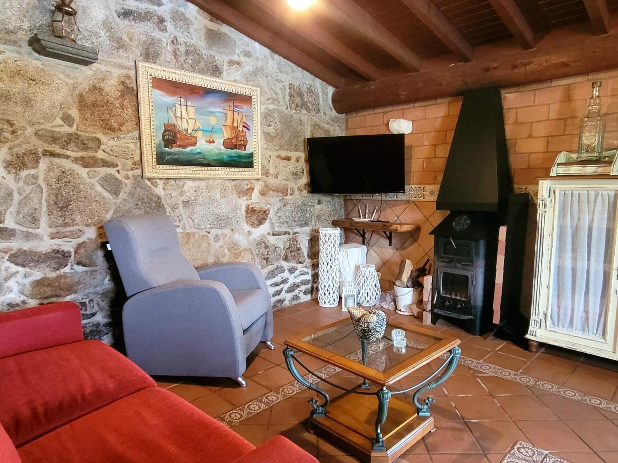 Casa Rustica Piscina, Apartadino A Pobra do Caramiñal Zewnętrze zdjęcie